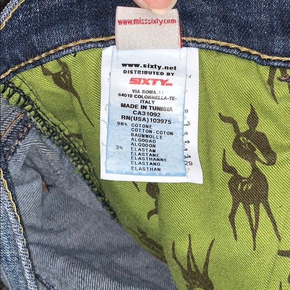 Miss Sixty Denim Flare Cut Jeans - Picture 6 of 6